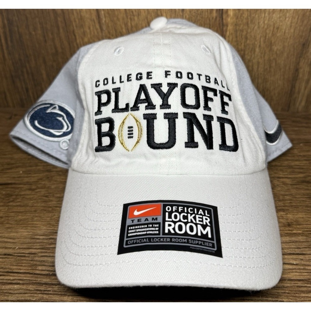 NEW Nike Penn State Nittany Lions College Football Playoff Bound Adjustable Hat